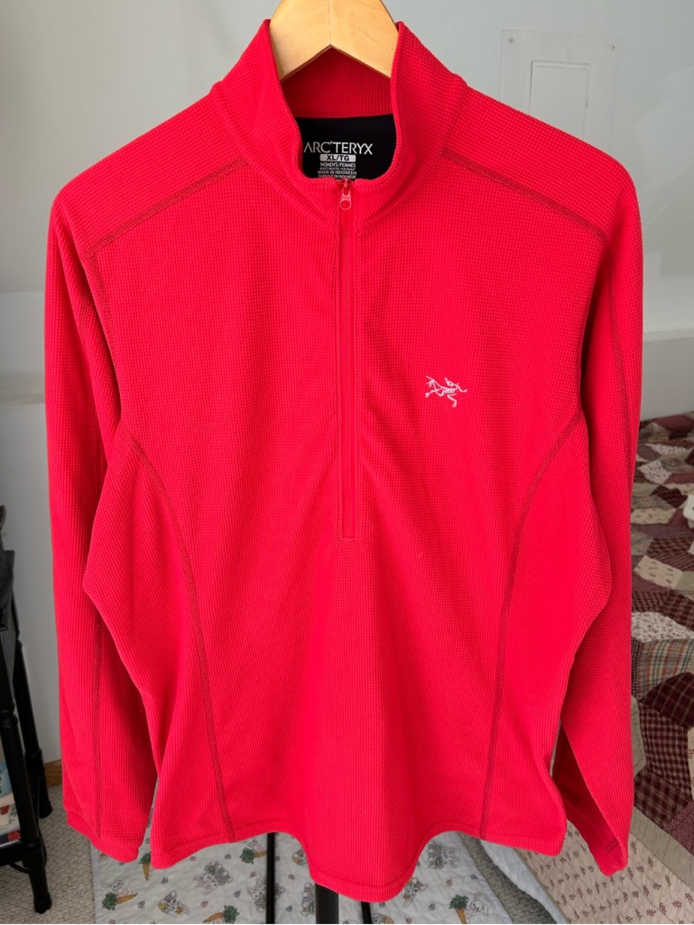 Arc’teryx Fleece Delta LT Zip Microgrid Pullover Lightweight Jacket Women’s XL